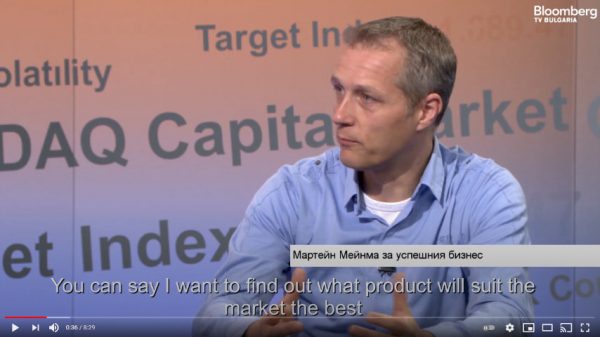 Interview business constellations Bloomberg Television